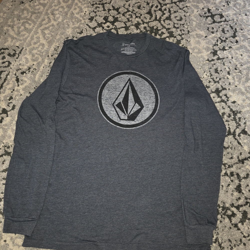 Volcom Dark Gray Long Sleeve Tee